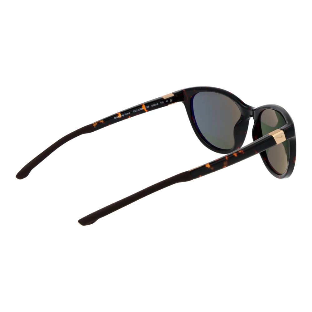 Nike Black Plastic Sunglasses - Cat Eye Style for Women