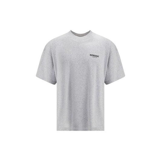 Gray Cotton T-Shirt by Represent