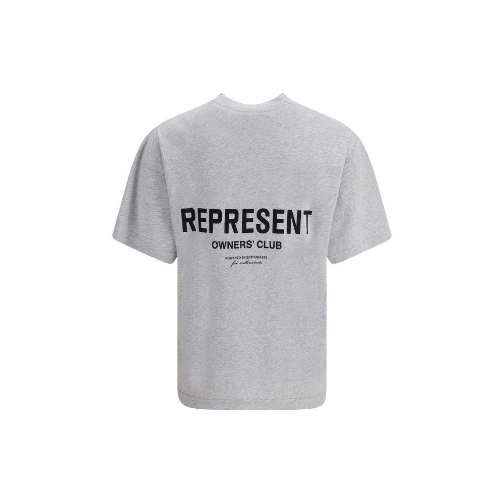 Gray Cotton T-Shirt by Represent