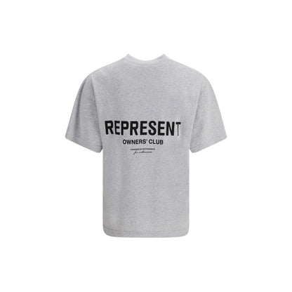 Gray Cotton T-Shirt by Represent
