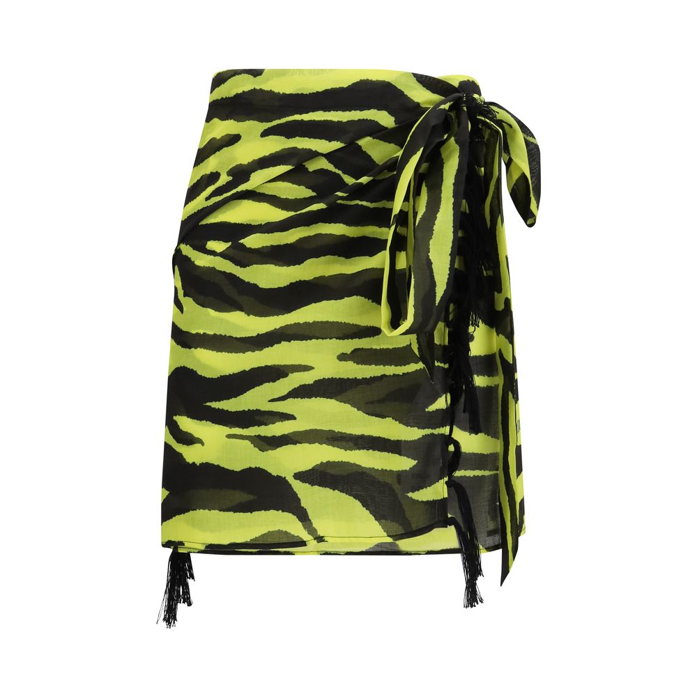 The Attico Bicolor Cotton Cover-Up