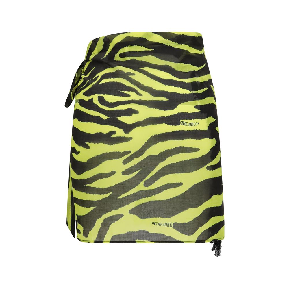 The Attico Bicolor Cotton Cover-Up