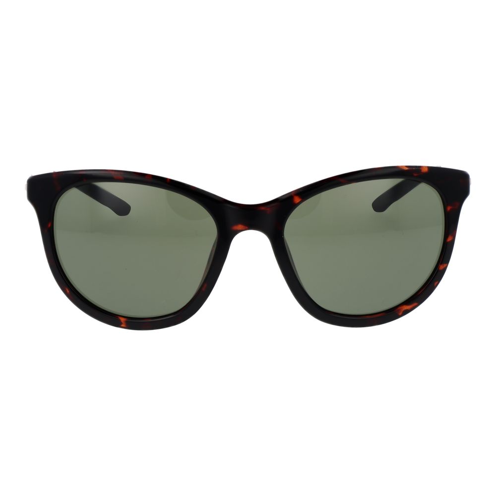 Nike Women's Brown Plastic Cat Eye Sunglasses