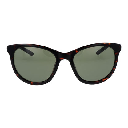 Nike Women's Brown Plastic Cat Eye Sunglasses