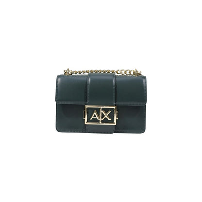 Armani Exchange Green Polyester Handbag – MESSENGER BAG XW000071 AF12039