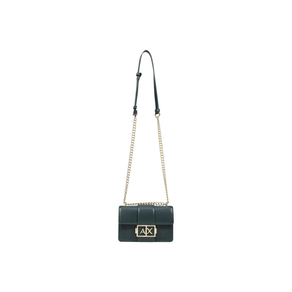 Armani Exchange Green Polyester Handbag – MESSENGER BAG XW000071 AF12039