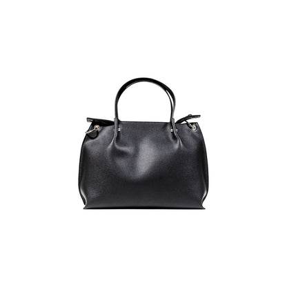 Armani Exchange Black Polyester Handbag - Stylish and Versatile