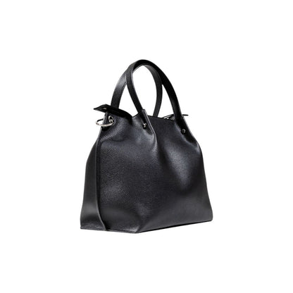 Armani Exchange Black Polyester Handbag - Stylish and Versatile