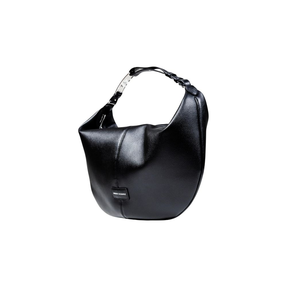 Armani Exchange Black Polyester Handbag - SHOULDER BAG XW001573 AF15632