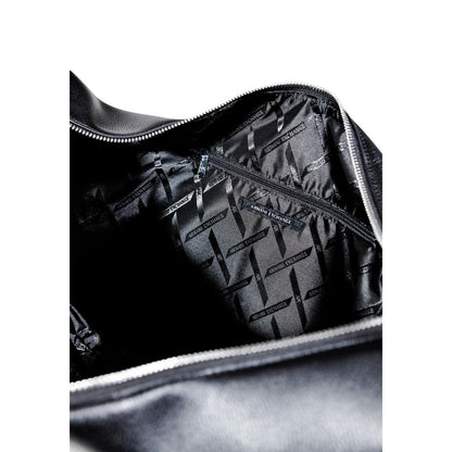 Armani Exchange Black Polyester Handbag - SHOULDER BAG XW001573 AF15632
