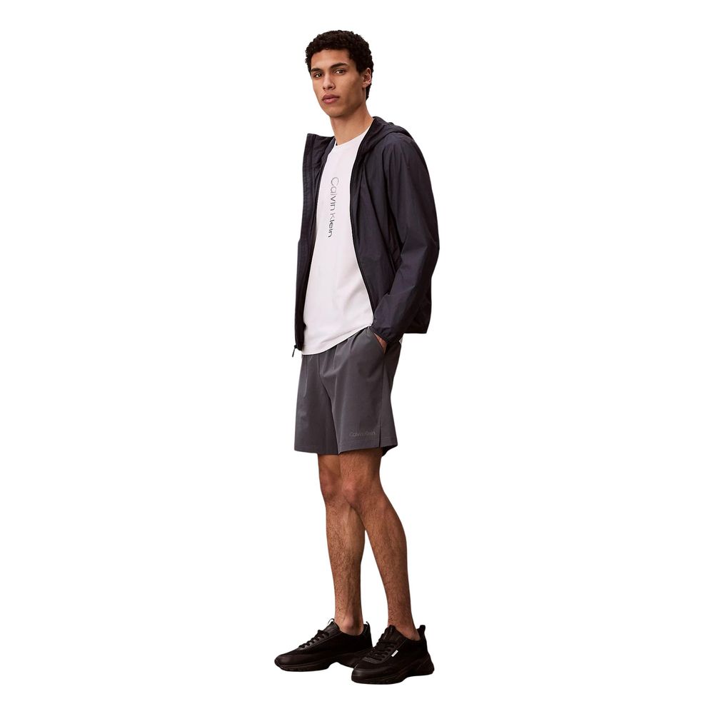 Calvin Klein Sport White Cotton Short-Sleeved T-Shirt