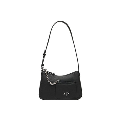 Armani Exchange Black Polyester Handbag XW001571 AF15625