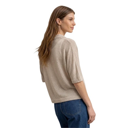 Street One Gray Polyester Batwing Cardigan