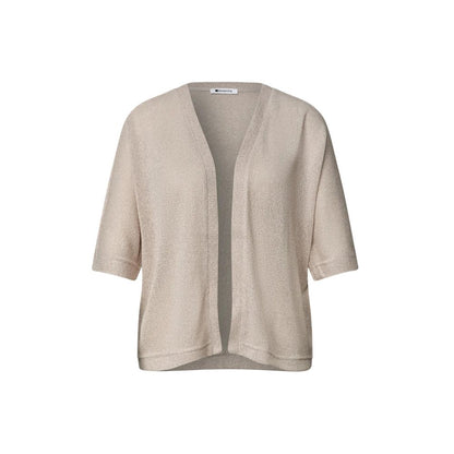 Street One Gray Polyester Batwing Cardigan