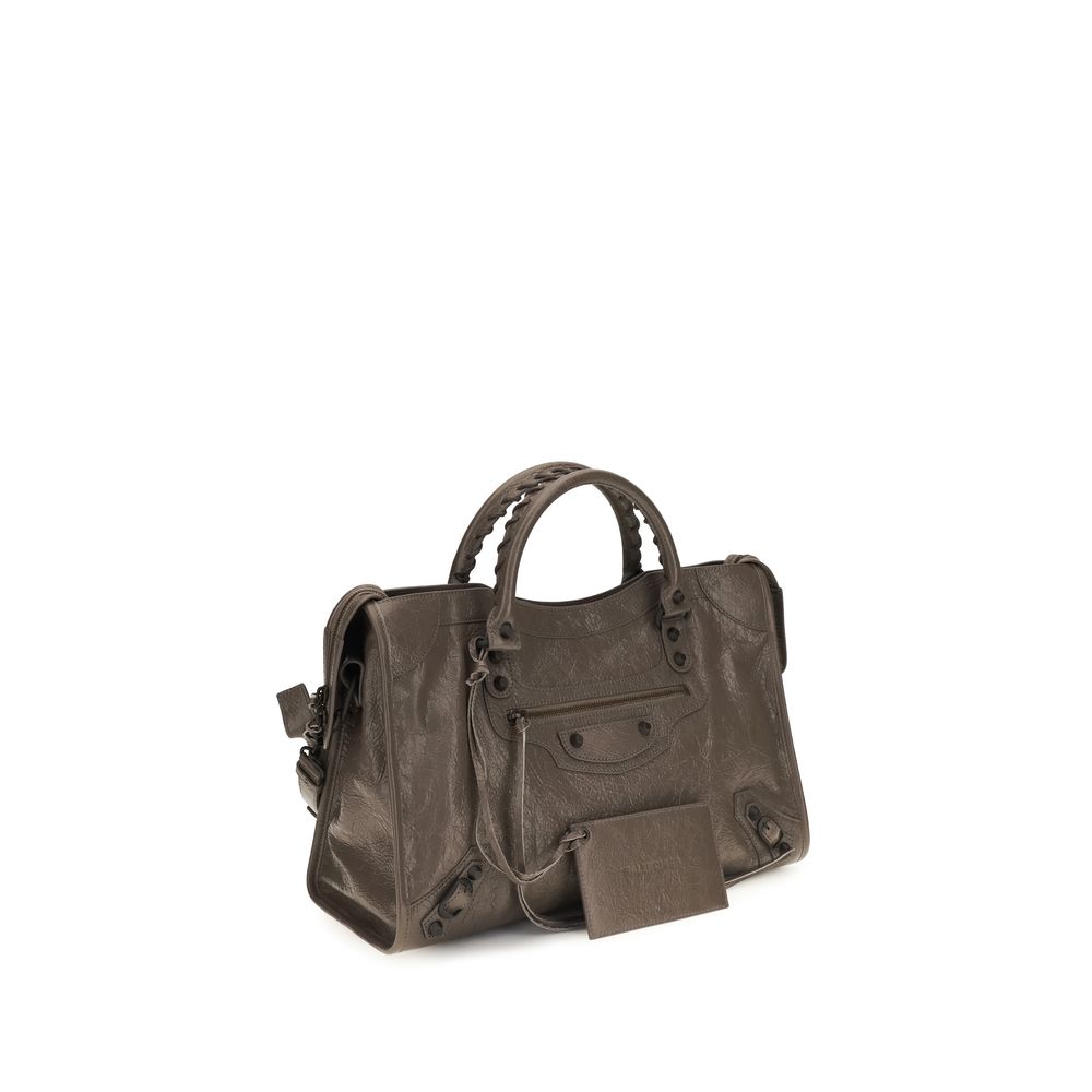 Balenciaga Bicolor Le City Medium Handbag