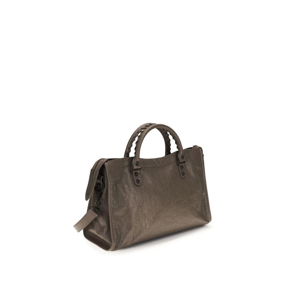 Balenciaga Bicolor Le City Medium Handbag