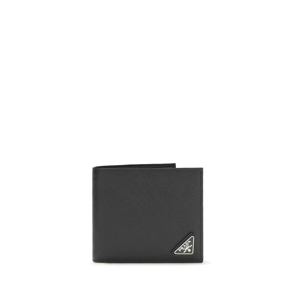Prada Black Saffiano Leather Wallet