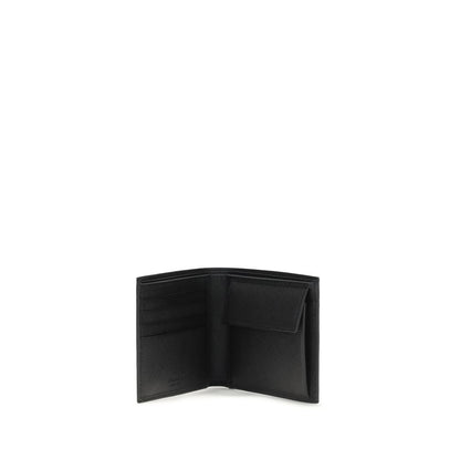 Prada Black Saffiano Leather Wallet
