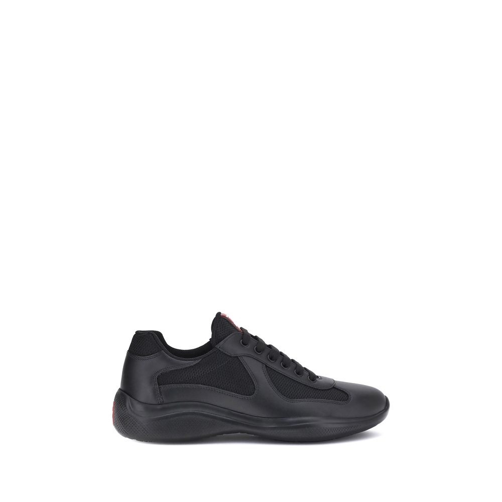 Prada America’s Black Polyamide Sneakers