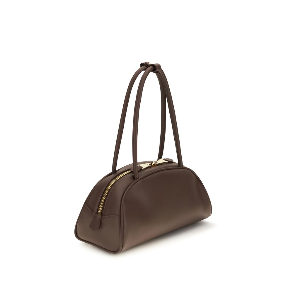 Miu Miu Brown Calf Leather Beau Handbag