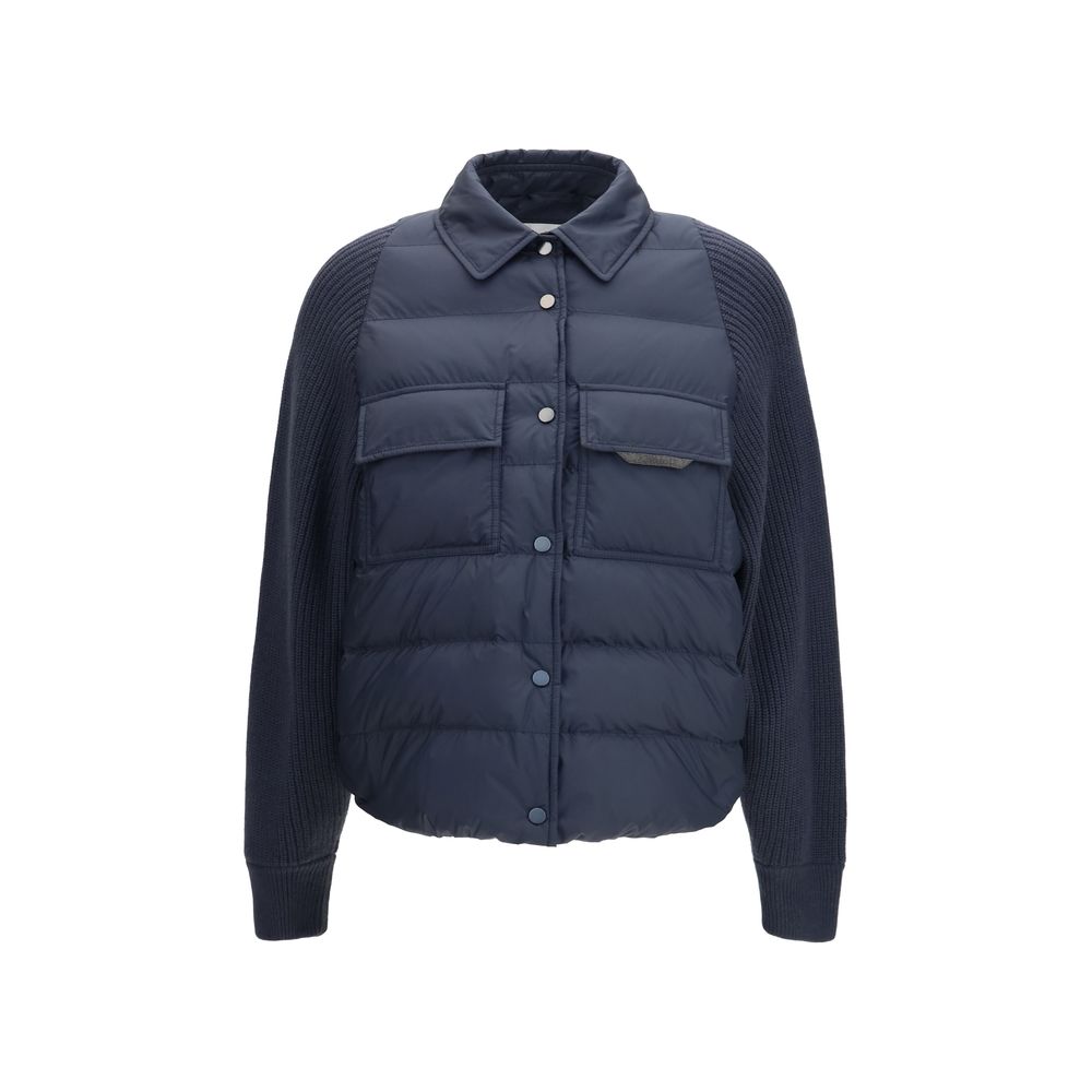 Brunello Cucinelli Monil Chain Puffer Jacket