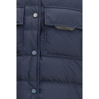 Brunello Cucinelli Monil Chain Puffer Jacket