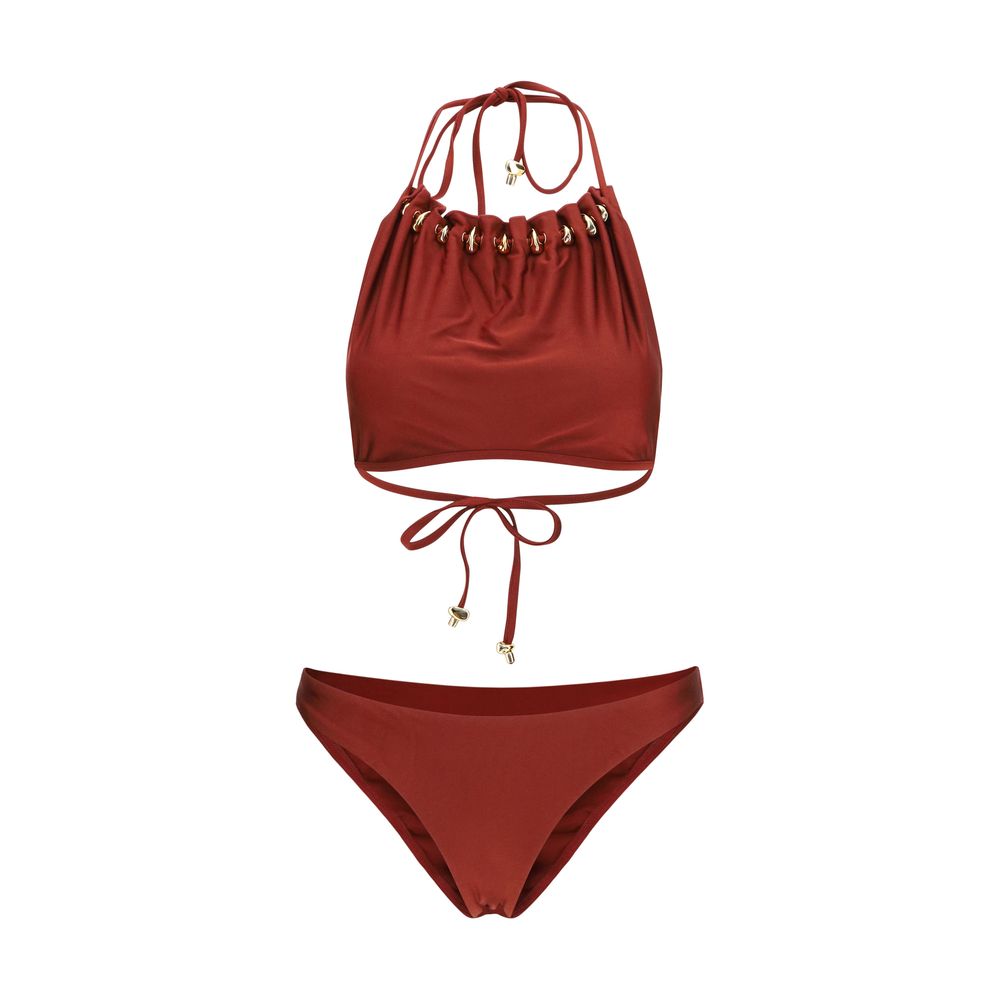 Zimmermann Multicolor Aster Bikini Swimsuit