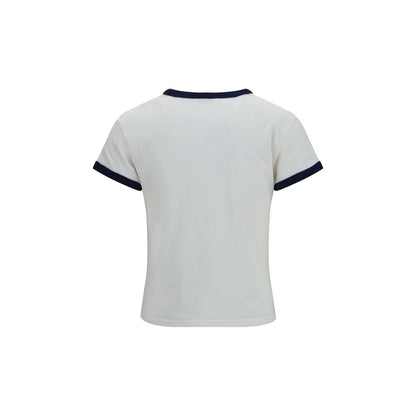 Kenzo Paris Emblem White Cotton T-Shirt