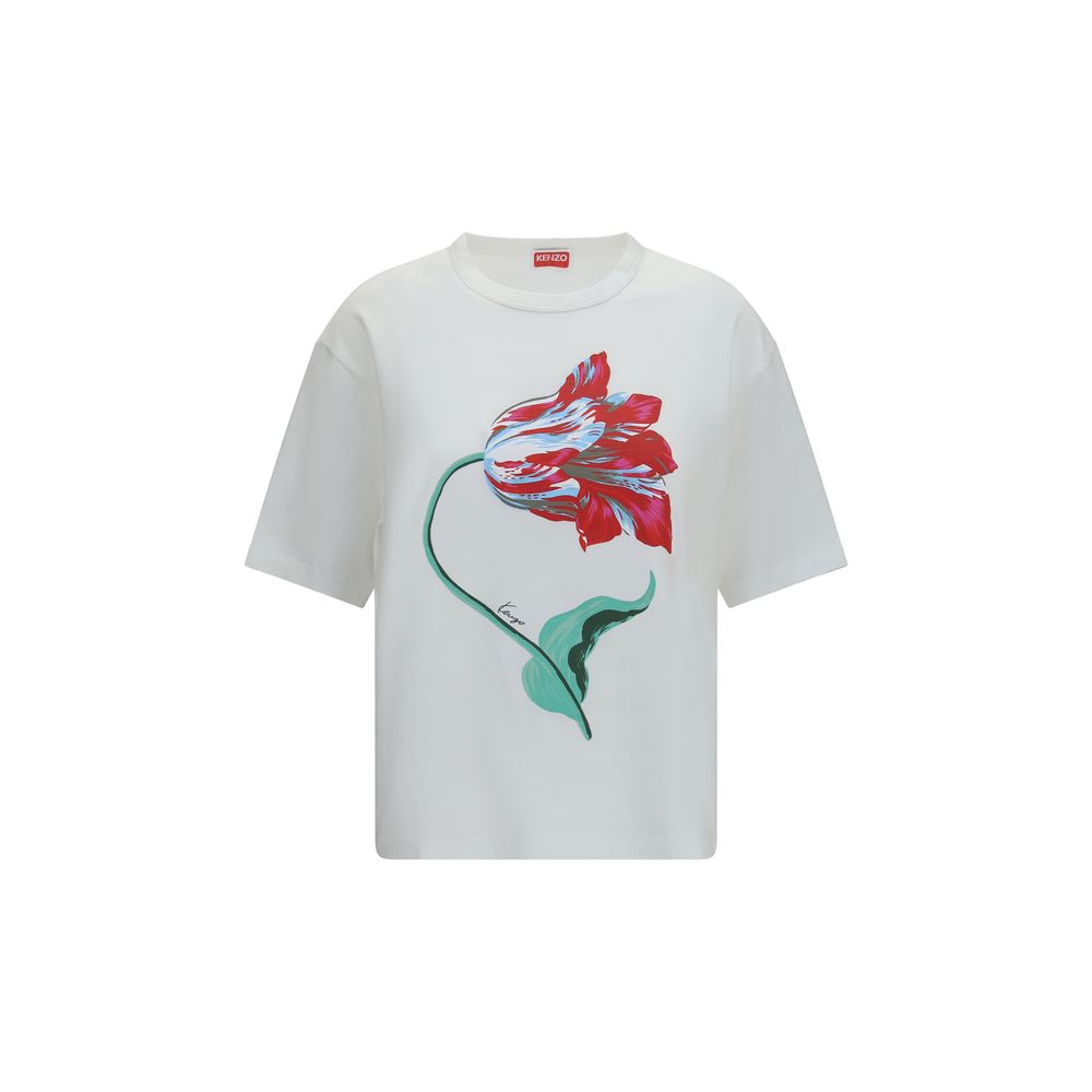 Kenzo Tulip Cotton T-Shirt