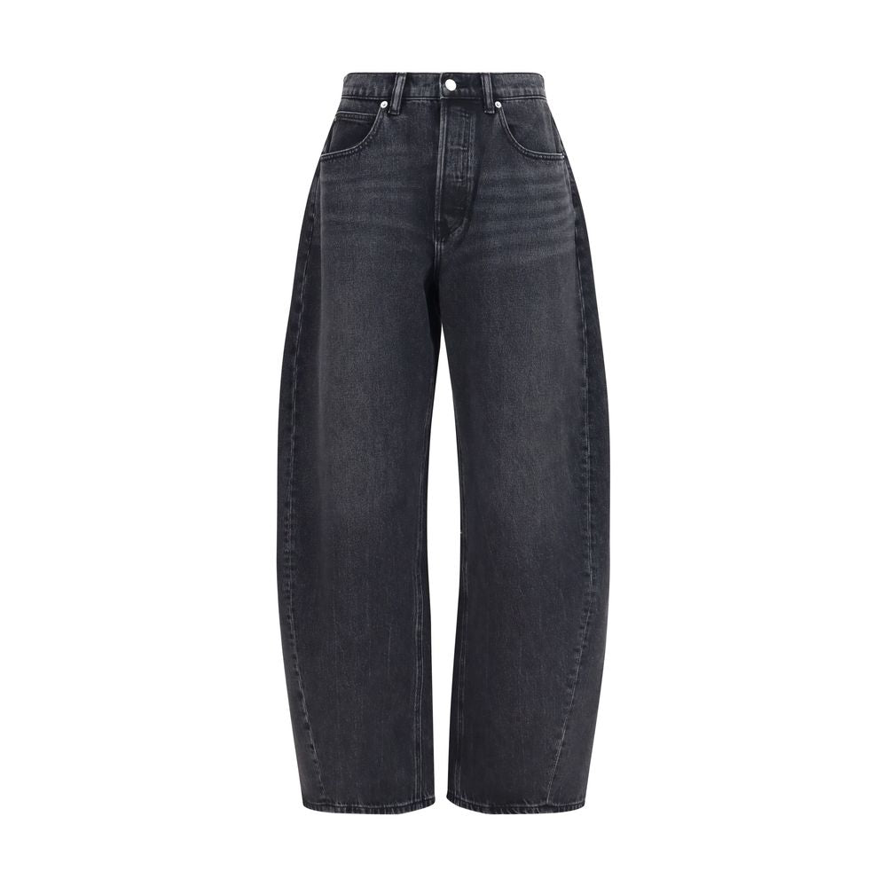 Alexander Wang Crystal Balloon Jeans