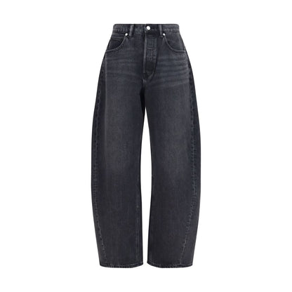 Alexander Wang Crystal Balloon Jeans