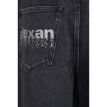 Alexander Wang Crystal Balloon Jeans