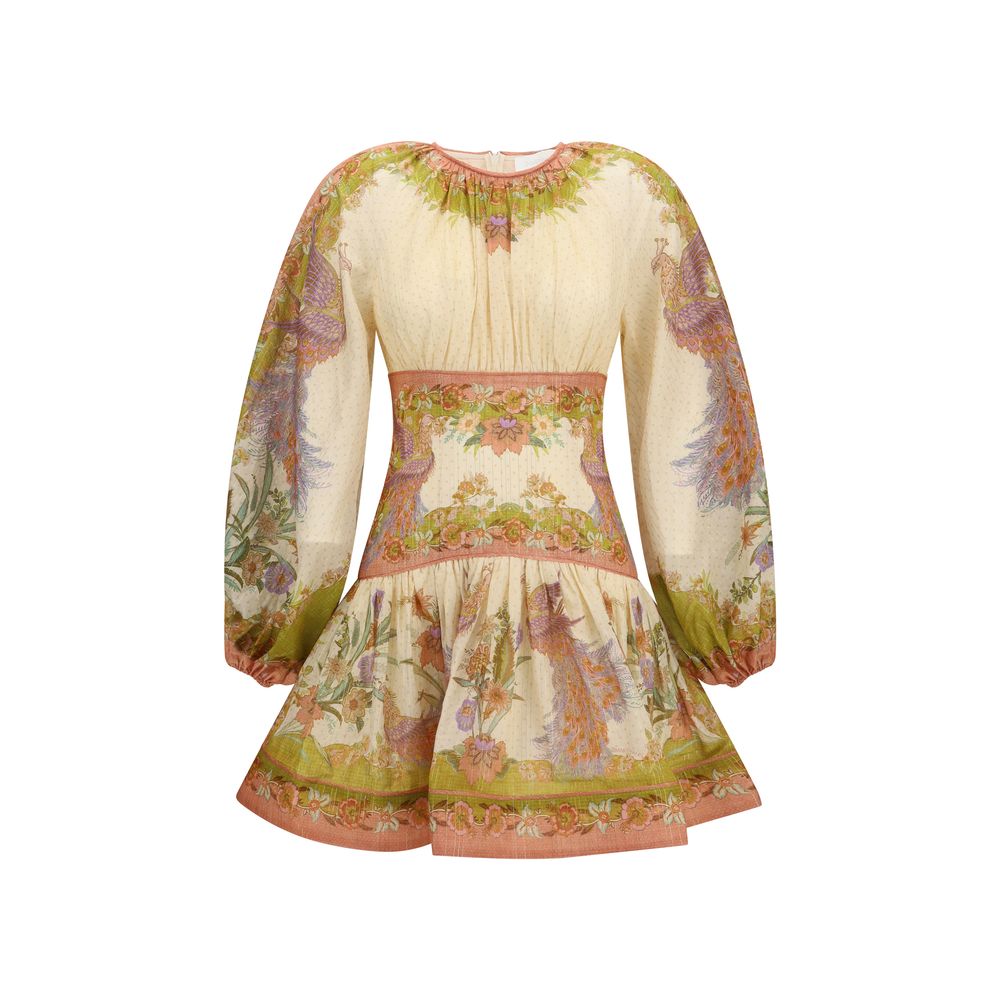 Zimmermann Multicolor Indra Mini Dress