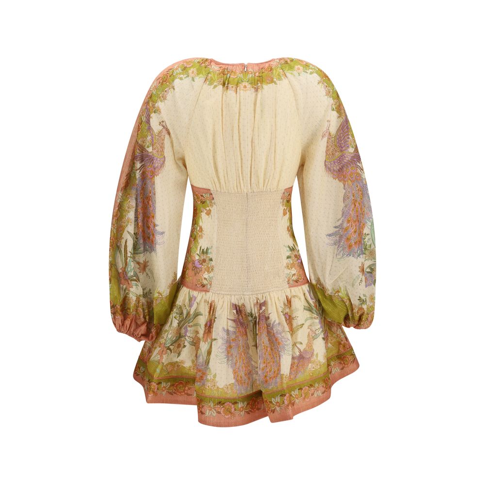 Zimmermann Multicolor Indra Mini Dress