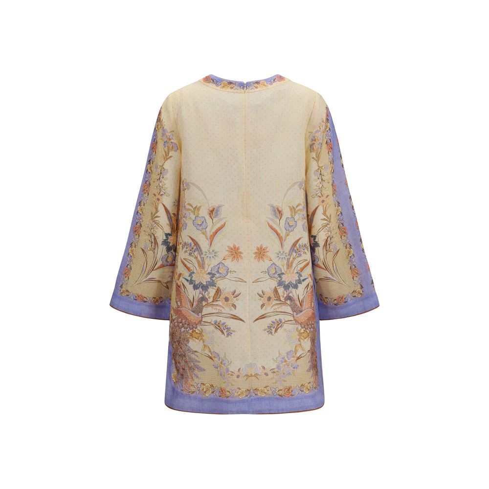 Zimmermann Indra Floral Tunic Dress