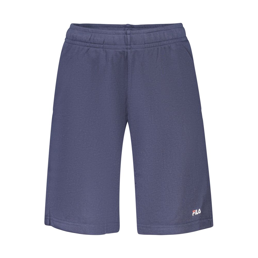 Fila Blue Cotton Men's Luciano Sports Shorts