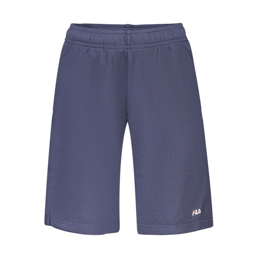 Fila Blue Cotton Men's Luciano Sports Shorts
