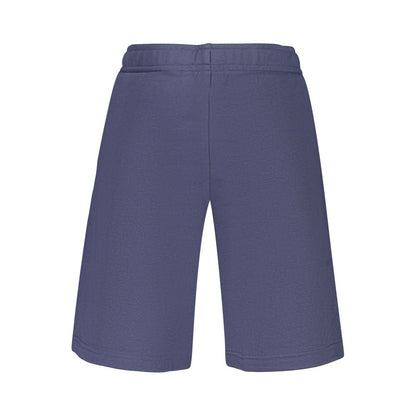 Fila Blue Cotton Men's Luciano Sports Shorts