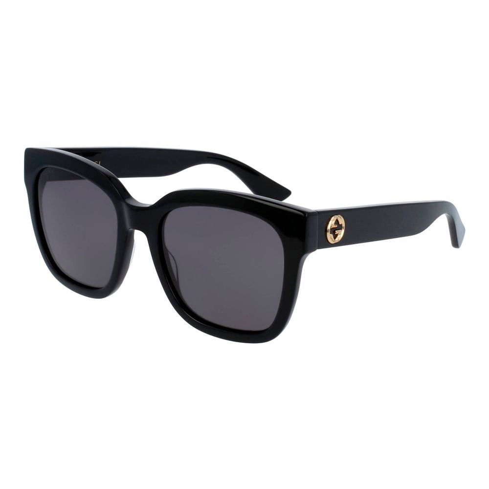Gucci Women’s Sunglasses – Black Acetate Frame, 54mm Lenses