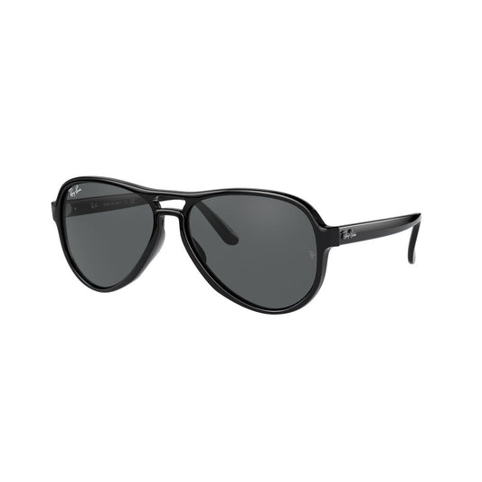 Ray-Ban Unisex Sunglasses – Black Injected Frame, Category 3 Lenses