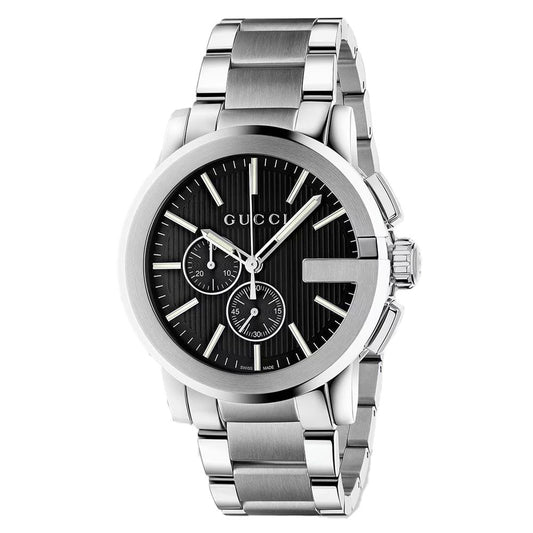 Gucci G-Chrono 44mm Gray Stainless Steel Dress Watch