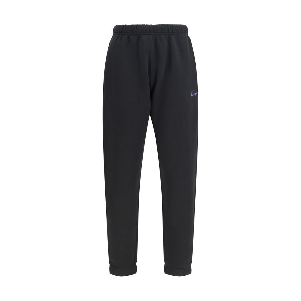 Kenzo Black Cotton Joggers - Ultimate Comfort and Style
