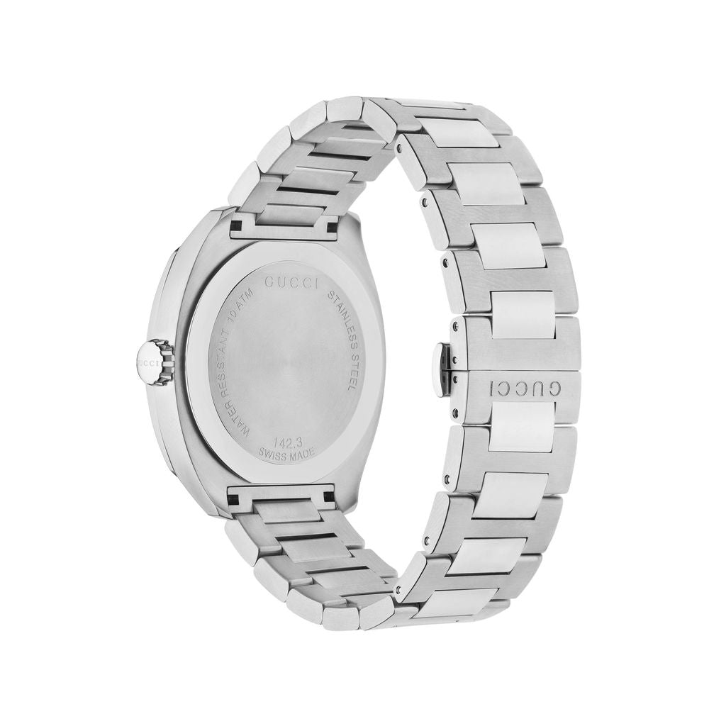 Gucci Gray Stainless Steel Dress Watch GG2570 Quartz 41mm