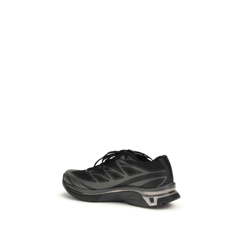 MM6 Black Polyamide Athletic Sneakers by MM6 x Salomon