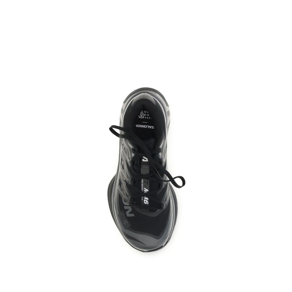 MM6 Black Polyamide Athletic Sneakers by MM6 x Salomon