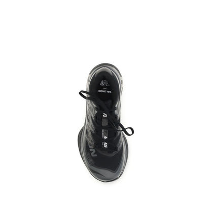 MM6 Black Polyamide Athletic Sneakers by MM6 x Salomon