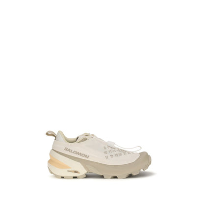 MM6 White Polyamide Athletic Sneakers by Salomon