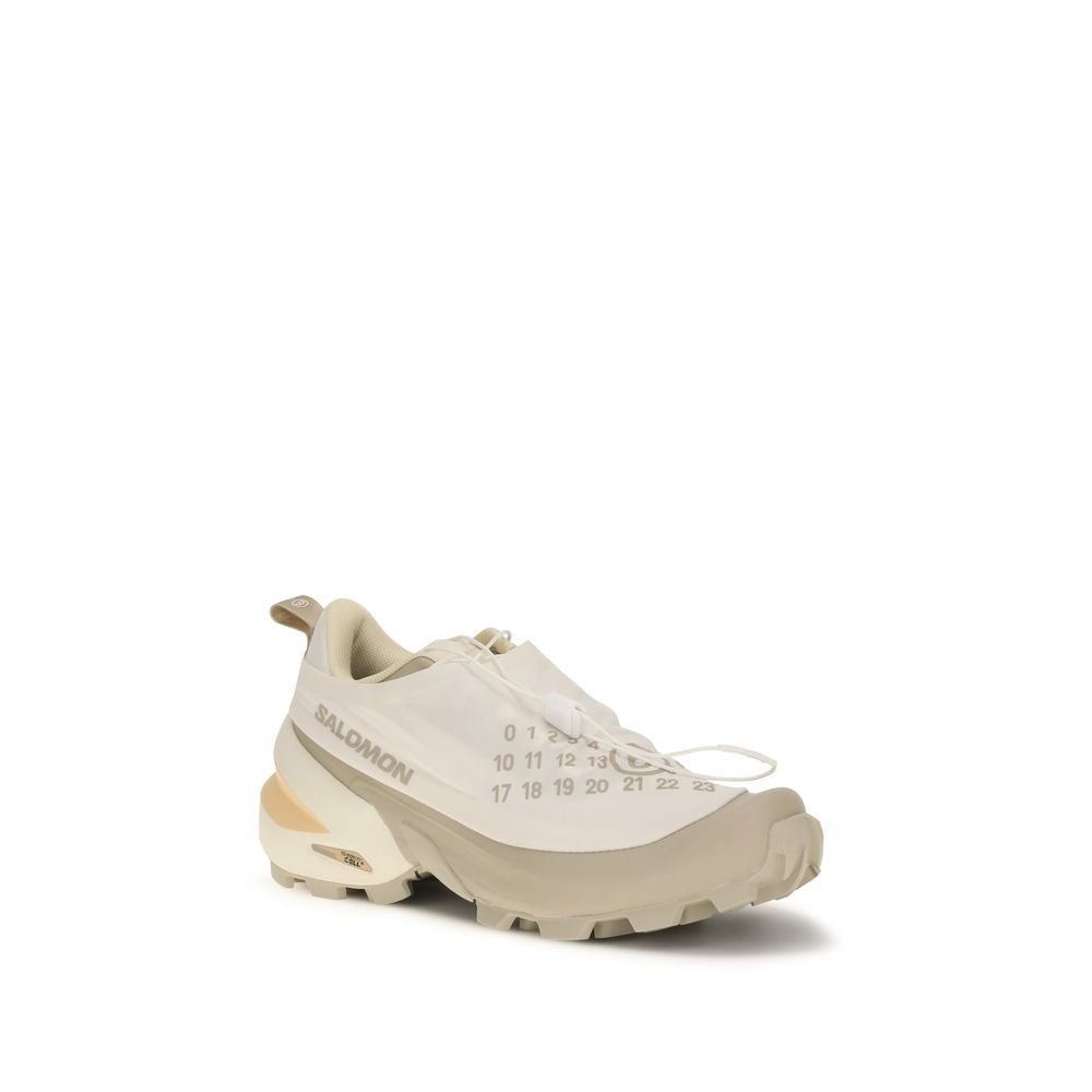 MM6 White Polyamide Athletic Sneakers by Salomon