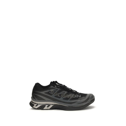 MM6 Black Polyamide Athletic Sneakers by Maison Margiela x Salomon