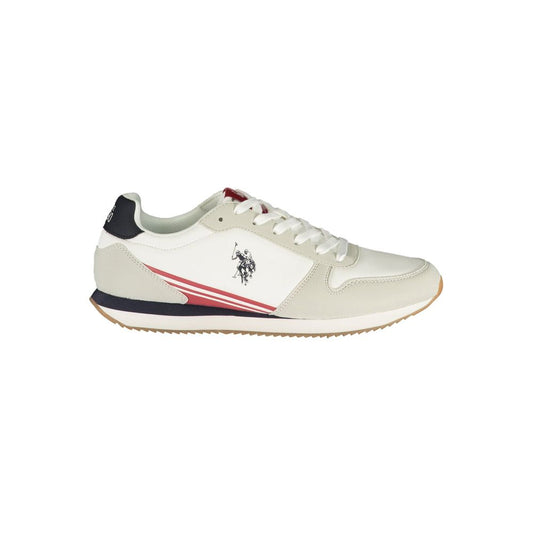 U.S. POLO ASSN. White Nobil Men's Sneaker